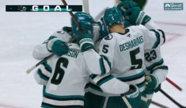 William Eklund, Ryan Reaves give Sharks another lead vs. Wild – NBC Sports Bay Area & California