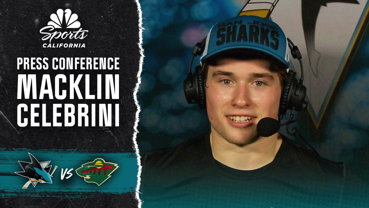 Macklin Celebrini confident in Sharks after OT game-winner – NBC Sports Bay Area & California