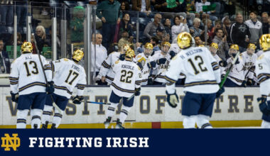 Sheahan Era Opens Inside Compton Family Ice Arena With Statement Win – Notre Dame Fighting Irish – Official Athletics Website