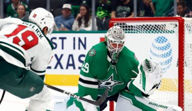 Managing goalie Jake Oettinger’s workload is key