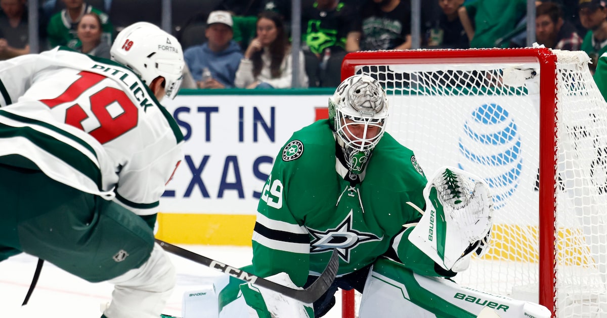 Managing goalie Jake Oettinger’s workload is key