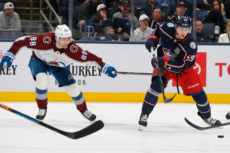 Yegor Chinakhov (© Russell LaBounty-Imagn Images)