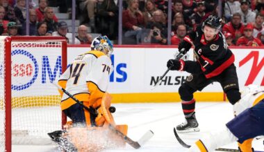 Ottawa Senators’ Brady Tkachuk injured in loss to Nashville Predators