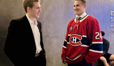 Lane Hutson et Ivan Demidov en voie de devenir des inséparables chez le Canadien