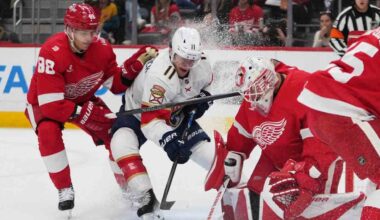 Appleton scores twice as Red Wings beat Panthers to extend win streak