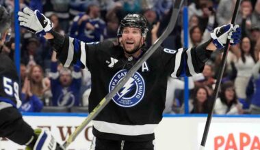 Kucherov records 1,000th career point in Lightning's win over Ducks