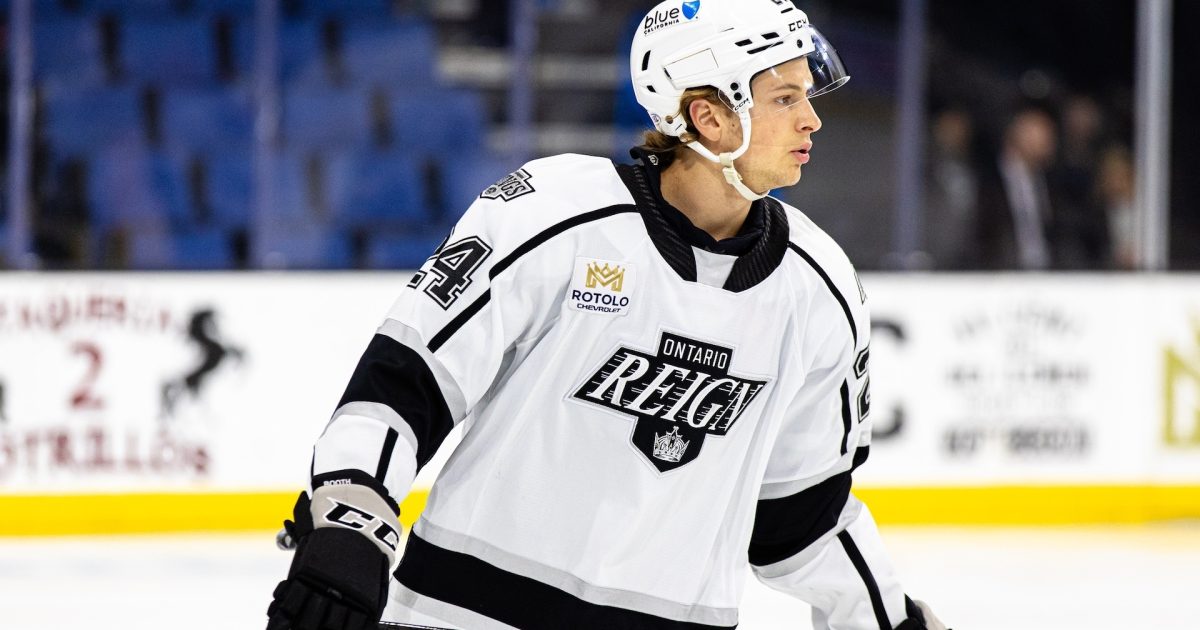 Ontario Reign | DEFENSEMAN ANGUS BOOTH LOANED TO ONTARIO