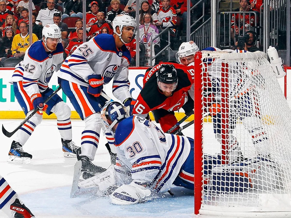 Splat! Ham-handed Edmonton Oilers go from bad to worse in New Jersey