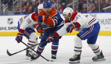 Podkolzin's Oilers game-winner over Habs a tribute to his father