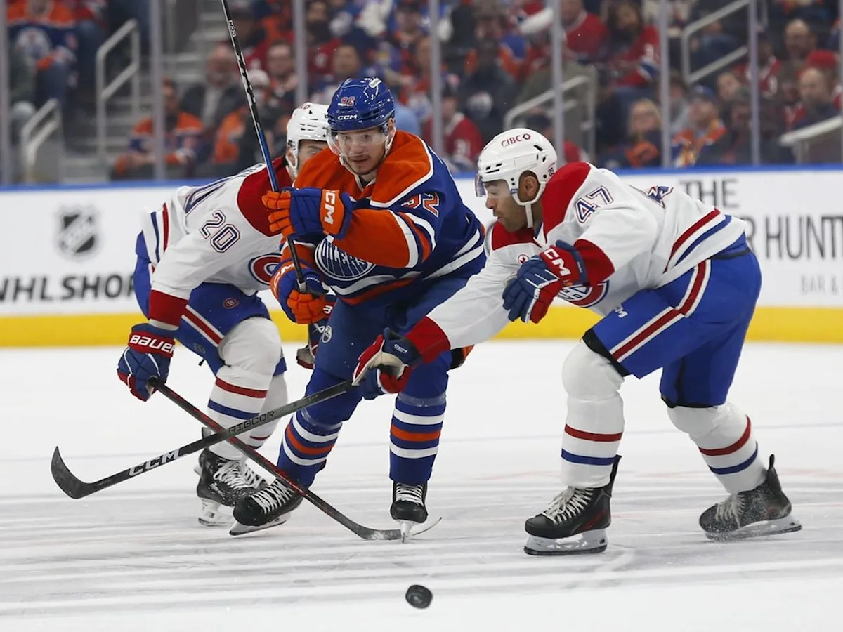 Podkolzin's Oilers game-winner over Habs a tribute to his father