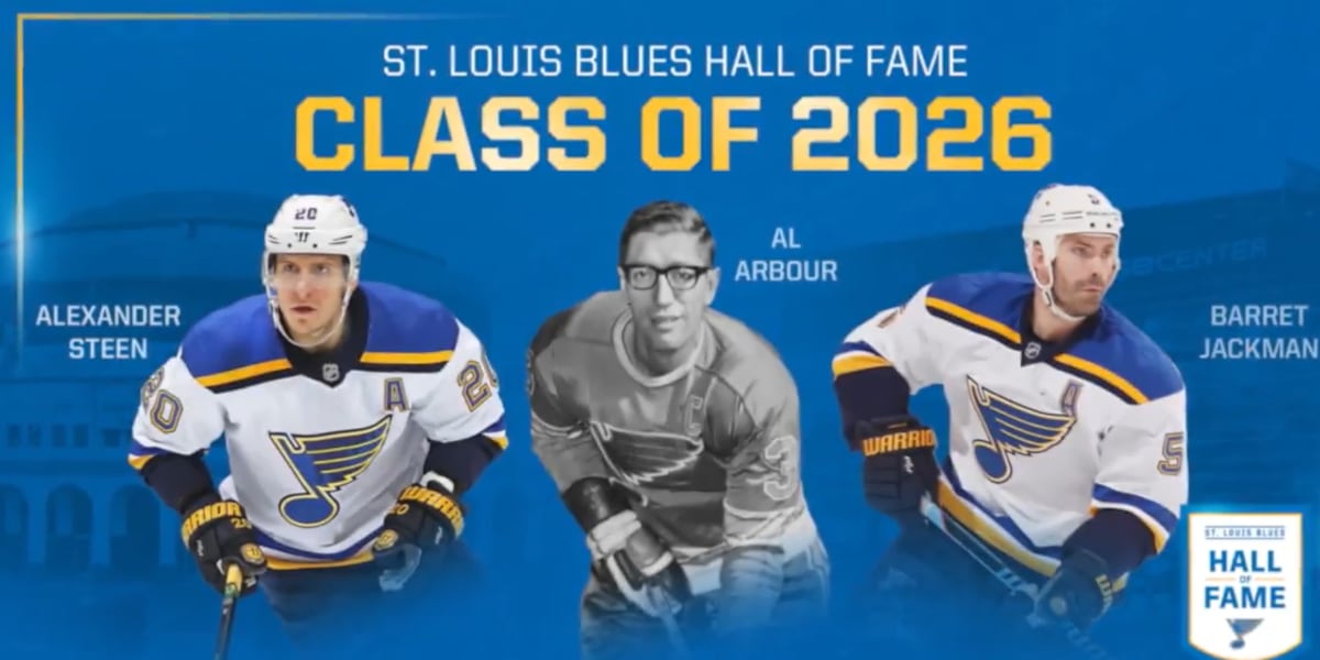 Arbour, Jackman and Steen to be inducted into Blues Hall of Fame