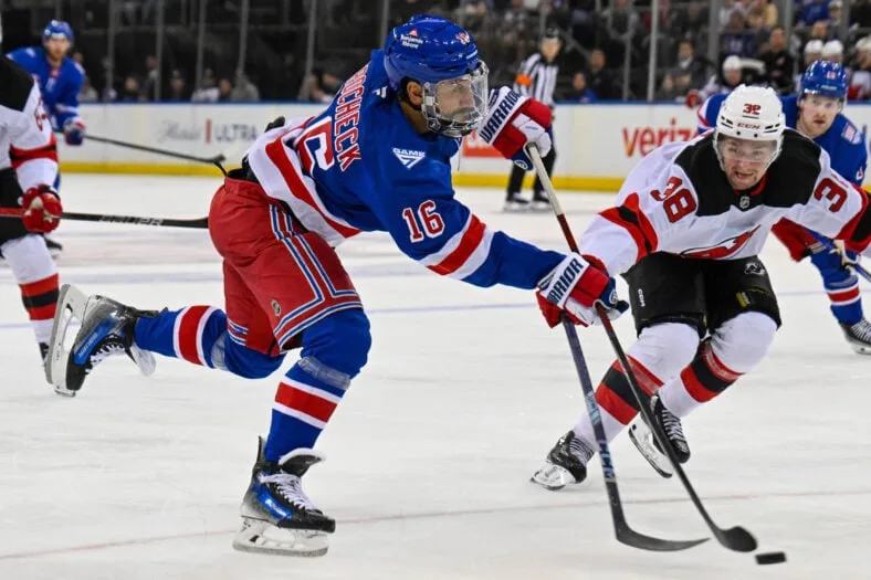 NHL: Preseason-New Jersey Devils at New York Rangers