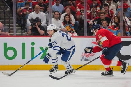 Matthew Knies of the Maple Leafs Matthew Knies of the Maple Leafs