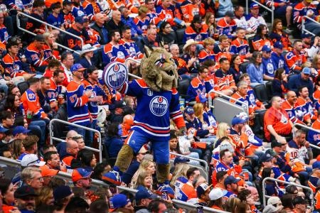 The Edmonton Oilers fans.