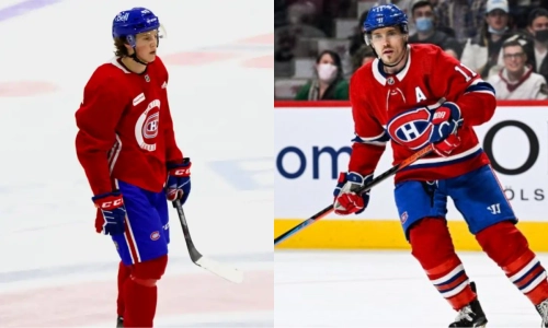 Vinzenz Rohrer (left) Brendan Gallagher (right)