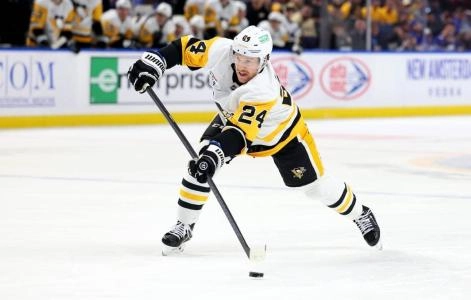 Matt Grzelcyk with the Pittsburgh Penguins. Matt Grzelcyk with the Pittsburgh Penguins.