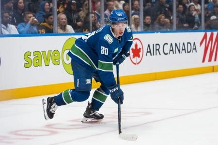 Vancouver Canucks prospect Braeden Cootes.