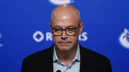 Vancouver Canucks General Manager Patrik Allvin. Vancouver Canucks General Manager Patrik Allvin.