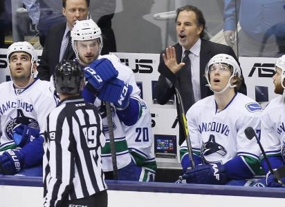 Former Vancouver Canucks Head Coach John Tortorella.