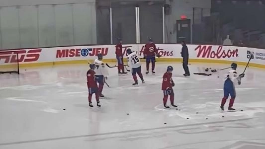 Photo of Canadiens Players in Brossard Photo of Canadiens Players in Brossard