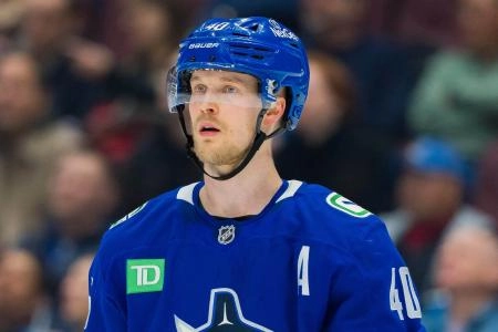 Vancouver Canucks forward Elias Pettersson