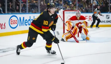 Vancouver Canucks Rookie Braeden Cootes Compared to Stanley Cup Champion by Head Coach Adam Foote