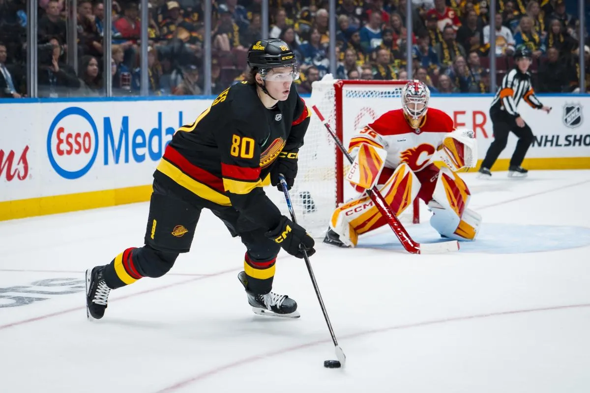 Vancouver Canucks Rookie Braeden Cootes Compared to Stanley Cup Champion by Head Coach Adam Foote