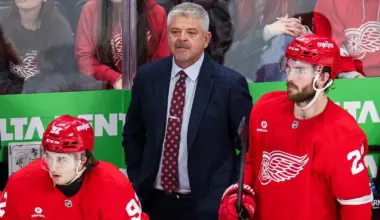 Red Wings Head Coach Todd McLellan Doesn't Hold Back With Comments After Blowout Loss to Montreal