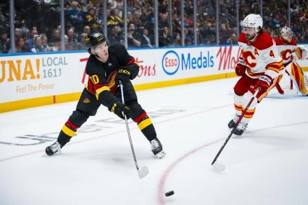 Vancouver Canucks forward Braeden Cootes.