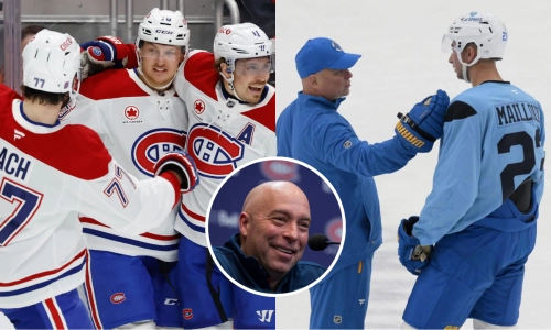 Photo of Logan Mailloux and Zachary Bolduc, Kent Hughes