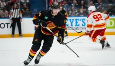 Vancouver Canucks Forward Jake DeBrusk Takes the Blame Following Monday's Loss to St. Louis Blues