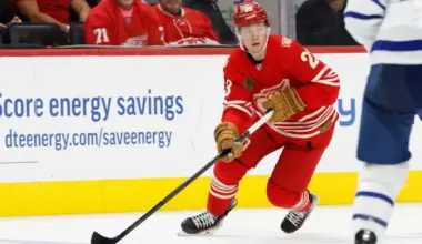 Red Wings fans anxiously awaiting injury status update of Lucas Raymond - Detroit Red Wings Insider