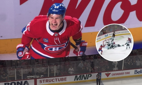 Canadiens forward Ivan Demidov, Goal vs. Kraken