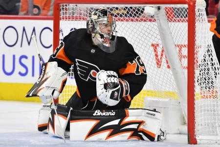 Carter Hart former Flyers, now Vegas Golden Knights goaltender Carter Hart former Flyers, now Vegas Golden Knights goaltender