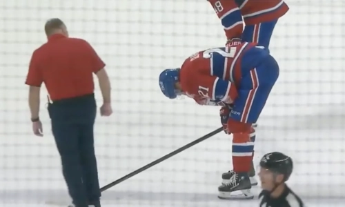 Kaiden Guhle Injured during Game vs. Nashville Predators