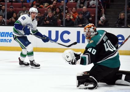 Former Vancouver Canucks forward Markus Granlund.