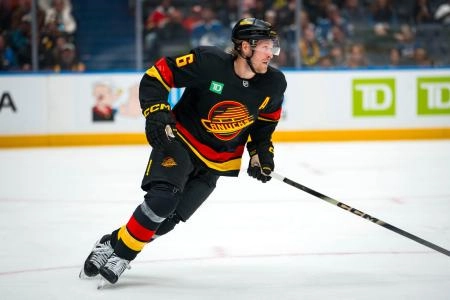 Vancouver Canucks forward Brock Boeser.