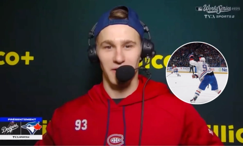 Photo of Ivan Demidov talking to TVA sports. Ivan Demidov game winner vs. Canucks. Photo of Ivan Demidov talking to TVA sports. Ivan Demidov game winner vs. Canucks.