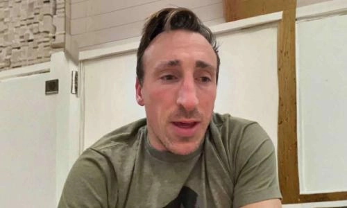 Florida Panthers forward Brad Marchand speaks on Instagram about coaching the Marchand  Mill Co. Hunters