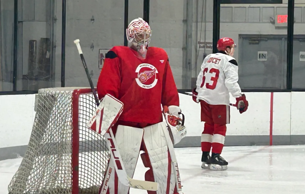 Red Wings netminder seeks revenge on former team for first time following trade