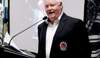 Joe Bowen gets tribute night, ready for his last year calling Maple Leaf games