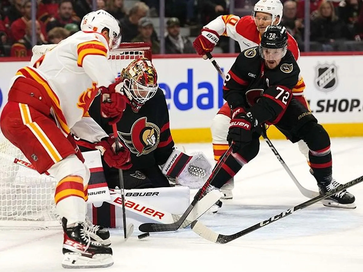 Ottawa Senators extinguish the Calgary Flames with 4-3 shootout win