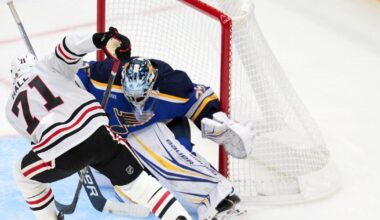How does the future of the Blues goaltending look now?