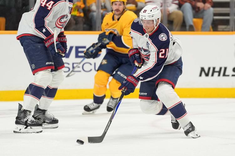 Columbus Blue Jackets at Nashville Predators