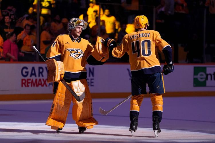 Columbus Blue Jackets at Nashville Predators