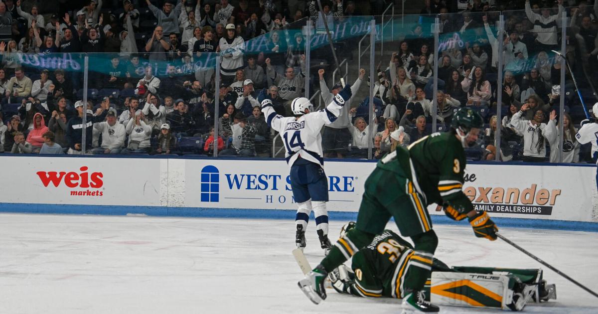 Penn State men’s hockey trio continue offensive dominance | Penn State Men's Hockey News