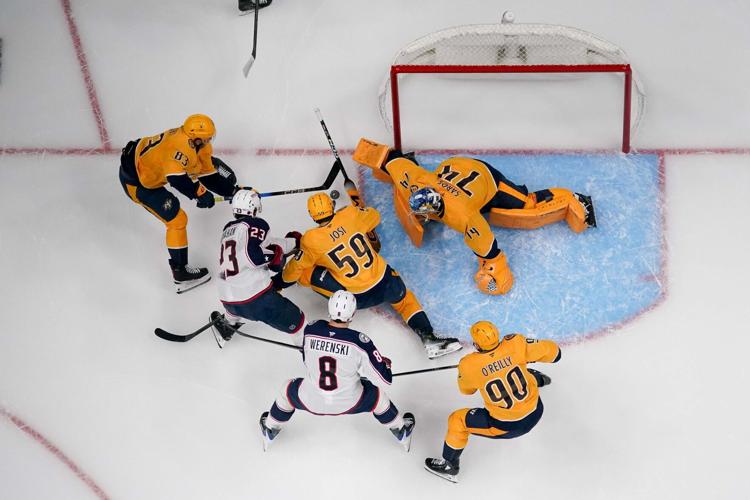Columbus Blue Jackets at Nashville Predators