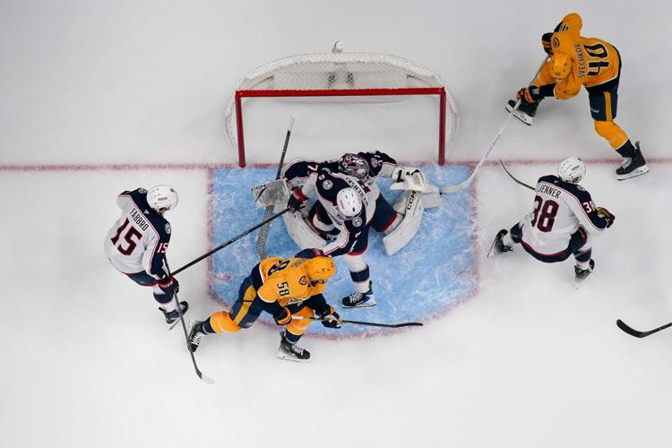 Columbus Blue Jackets at Nashville Predators