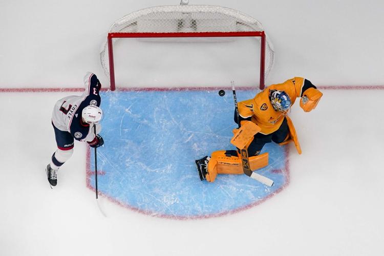 Columbus Blue Jackets at Nashville Predators