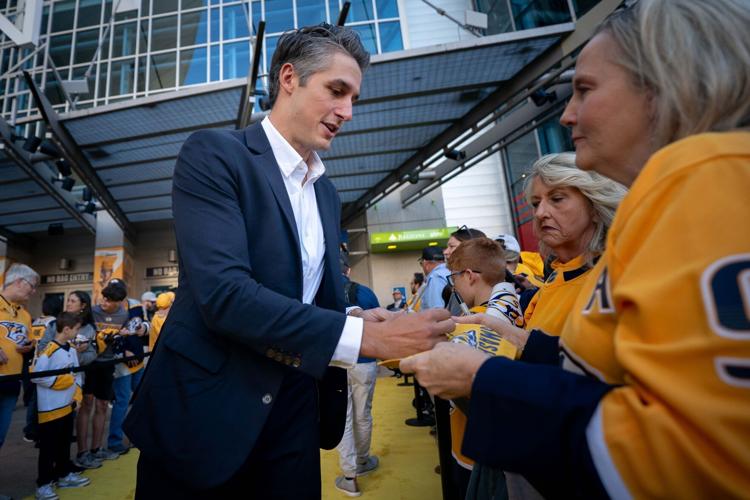 Nashville Predators Gold Walk